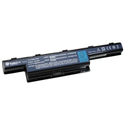 Abbildung von Hochleistungs Laptop Notebook Akku 10,8V/11,1V 6600mAh für Acer Aspire 5750 5750G 7551G 7551 ersetzt AS10D51 LC.BTP00.123 AS10G3E AK.006BT.075 AS10D73 AK.006BT.080