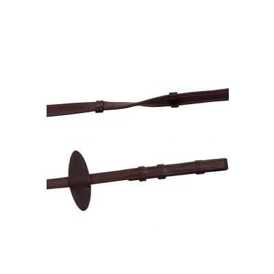 Abbildung von Montar Zügel Soft Leder French Hooks SS Eco Braun Vollblut