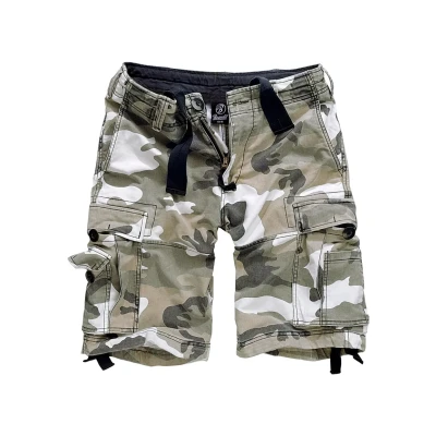 Abbildung von Brandit Vintage Shorts, Herren, Größe: 3XL, Snowcamo
