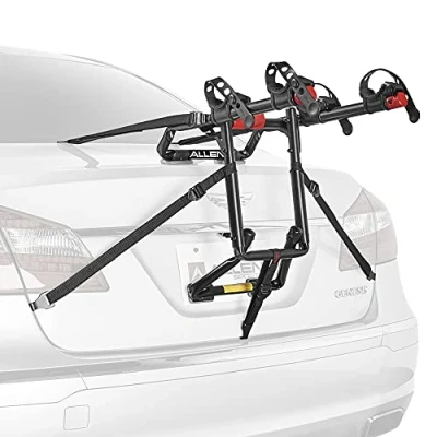 Abbildung von Allen Sports Premier Fahrradträger für 2 Fahrräder Kofferraum, Modell S 102, schwarz
