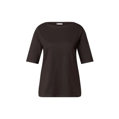 Abbildung von Street One Tshirt basic, Damen, Größe: 42, Braun