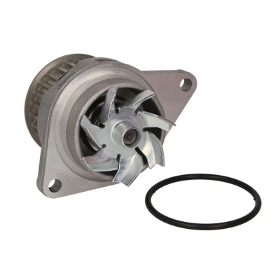 Abbildung von HEPU P556 Wasserpumpe 27 mit Dichtung mechanisch Metall SEAT: Ibiza 2, Córdoba I Saloon, VOLKSWAGEN: Polo III Hatchback