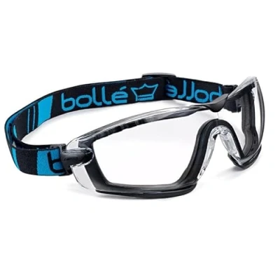 Abbildung von Bolle COBFSPSI Cobra Brille aus Polycarbonat, mit kratzfestem und beschlagfreiem Brillenglas, klar