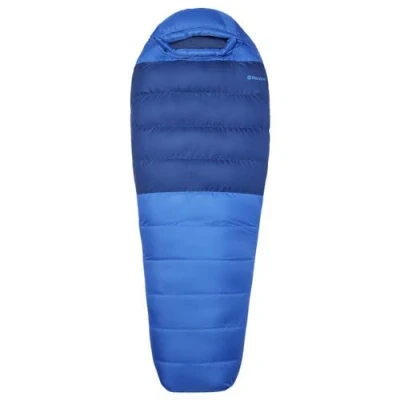 Abbildung von Marmot Lost Coast 15 Short, Mumienschlafsack für Erwachsene, Entendaunen mit über 600er Bauschkraft, leicht und warm, zu packen, 168 cm, geeignet bis 31 C