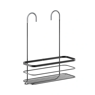 Abbildung von Metaltex Origin Lava 401128000 Shower Boy Large 28 x 14 38 cm, Schwarz