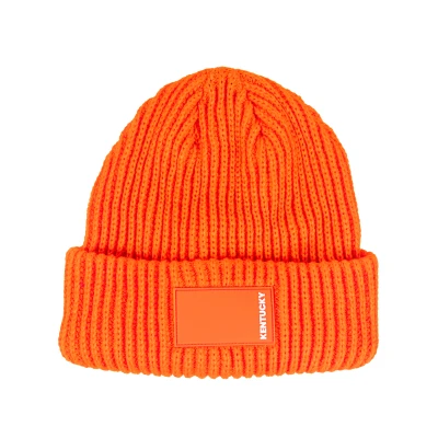 Abbildung von Kentucky Mütze Rubber Logo Orange