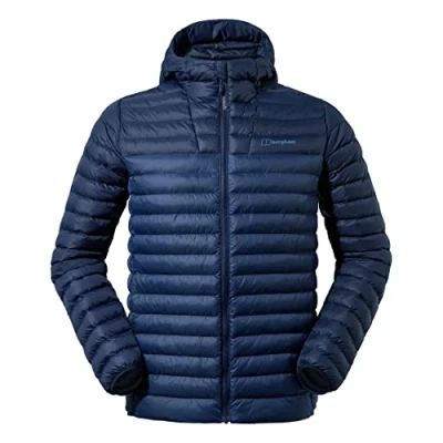Abbildung von Berghaus Herren Vaskye Insulated Leichte Kapuzenjacke Hydroloft Dark Blau XL
