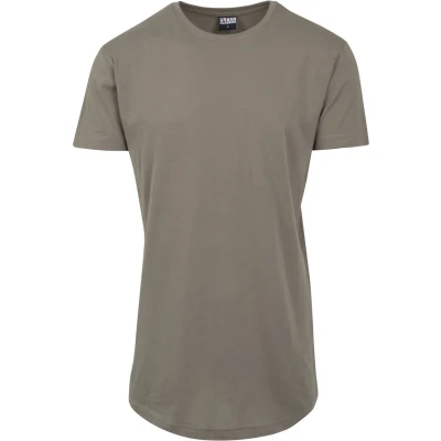 Abbildung von Urban Classics Shaped LONG DO NOT USE Tshirt basic, Herren, Größe: Medium, Army green