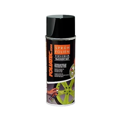 Abbildung von Foliatec Spray Film (Sprühfolie) Versieglerspray klar matt 1x400ml, Sprühfolien Versiegler Matt, 400 ml (1er Pack)