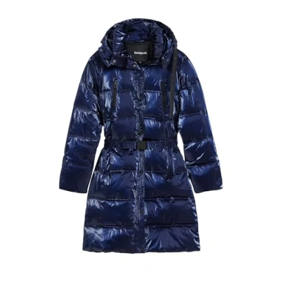 Abbildung von Desigual Wintermantel, Damen, Größe: XXS, Blue