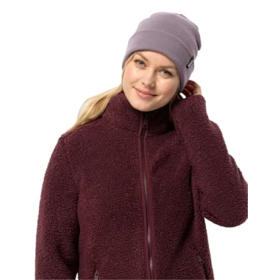 Abbildung von Jack Wolfskin Unisex Rib Beanie Mütze, Wild Blossom, Einheitsgröße