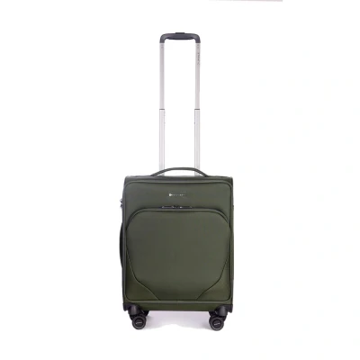 Abbildung von Stratic Mix Koffer S dark green mit 4 Rollen Weichgepäck