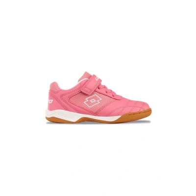 Abbildung von Lotto Whizzer low TOP Sneaker für Kinder, Größe: 32, Fr.pink white Schuhe