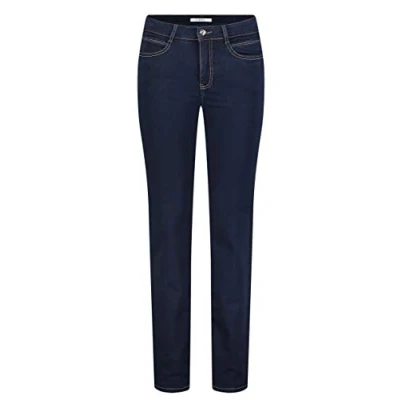 Abbildung von MAC Jeans Angela Slim Fit darkblue denim, Damen, Größe: 40x32, Dark blue denim
