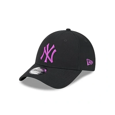 Abbildung von New Era NY Kappe Baseball Fanaccessoire York Yankees MLB Cap Hut verstellbar schwarz lila One Size
