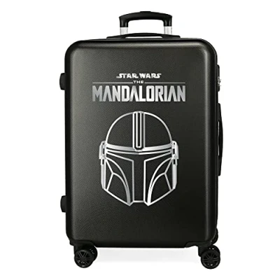 Abbildung von Star Wars Legend Mittelgroßer Koffer, Schwarz, 48 x 68 26 cm, ABS, seitlicher Zahlenkombinationsverschluss, 70 l, 3 kg, 4 Doppelrollen