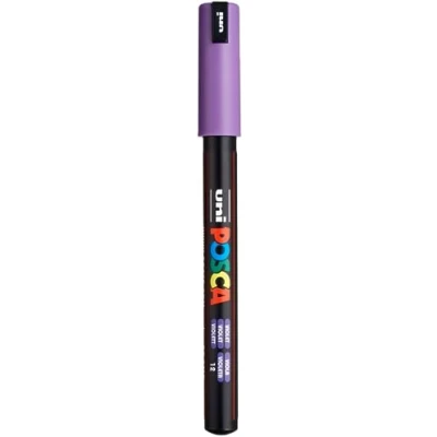 Abbildung von uni ball 181734 POSCA Marker mit kalibrierter Spitze violett