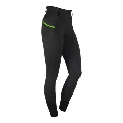 Abbildung von Horka Reitleggings Neon Neongrün 164