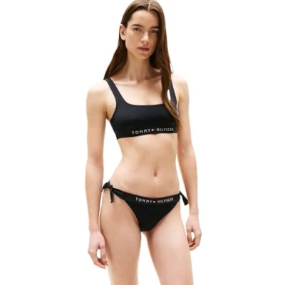 Abbildung von Tommy Hilfiger Original SIDE TIE Bikinihose, Damen, Größe: 36, Black