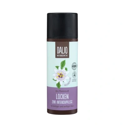 Abbildung von DALIO Locken 2in1 Intensivpflege 1x 150 ml Flasche für lockiges und welliges Haar mit Bio Pflanzensaft Passionsblume zertifizierte vegane Naturkosmetik
