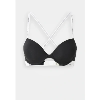 Abbildung von Calvin Klein Underwear Lightly Lined DEMI ICON Tshirt BH, Damen, Größe: 80C, Black