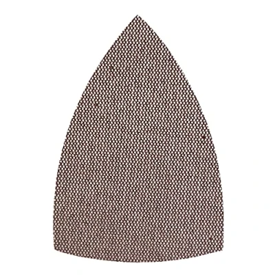 Abbildung von Mirka Abranet Netz Delta Schleifscheiben für Dreieckschleifer 100x152x152 mm Klett/Korn P150 / 50 Stk/zum Schleifen von Holz, Spachtel, Lack, Kunststoff 5421905015