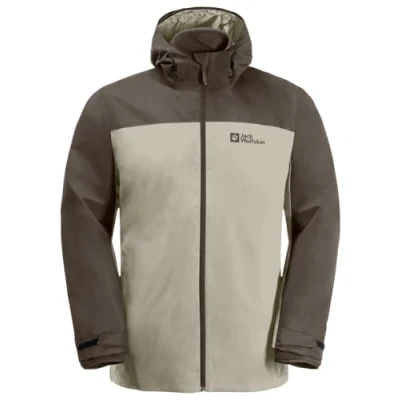Abbildung von Jack Wolfskin Herren Taubenberg 3in1 Jkt M, Seal, S EU