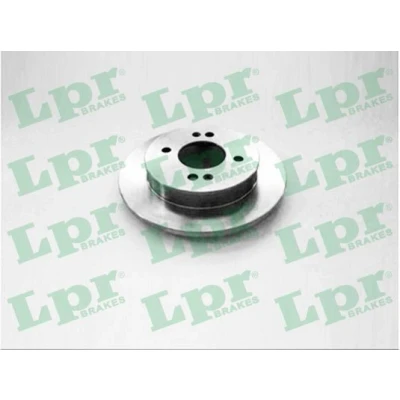 Abbildung von LPR K2013P Bremsscheibe 234 10 4 voll KIA: Picanto II, I, HYUNDAI: i10 I