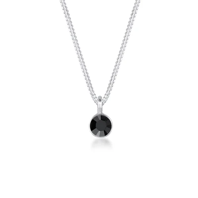 Abbildung von Elli Classy Halskette silvercoloured, Damen, Größe: 45, Silver/coloured