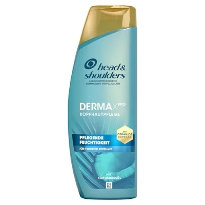 Abbildung von Head &amp; Shoulders DERMAXPRO Hydra Care, Anti Dandruff Shampoo for Men, with Coconut Milk, Active Aloe Vitamin E, Against Itchy and Dry Scalp, 400 ml