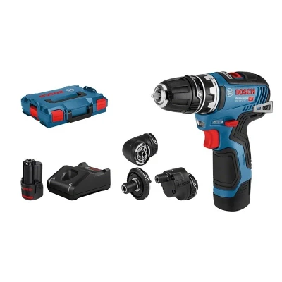Abbildung von BOSCH 0 601 9H3 000 Akkuschrauber 12V 10mm mit Batterie, Ladegerät 460 , 1.7501/min