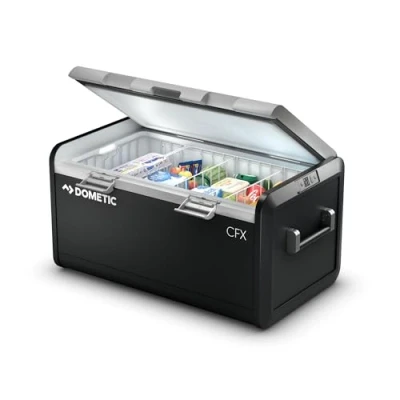 Abbildung von DOMETIC CFX3 100 Tragbare Kompressor Kühlbox 99L mit APP Steuerung 12/24V 240V Robuste Elektrische Kühlbox, Gefrierbox für Auto, Lkw, Boot