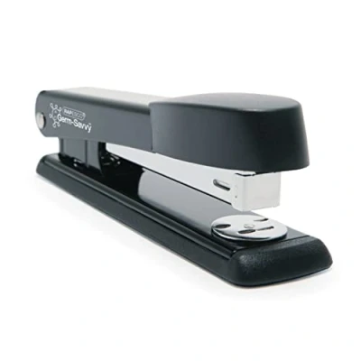 Abbildung von Rapesco R54500B2 Germ Savvy Antibakteriell, Marlin Vollstreifen Metallhefter, Schwarz