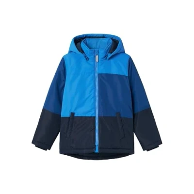 Abbildung von Name it Nkmmax Blocks Winterjacke für Kinder, Größe: 146, Super sonic