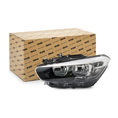 Abbildung von TYC 20 17068 06 2 Scheinwerfer links H7/H7, LED mit Tagfahrlicht für Rechtsverkehr LED, Elektromotor BMW: 1 Hatchback