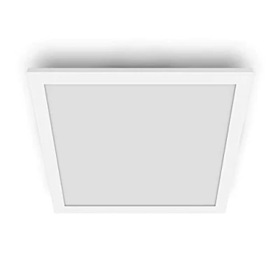 Abbildung von PHILIPS Scene Switch Touch LED Deckenleuchte, dimmbar, 12W, kühlweißes Licht (4000K), Weiß