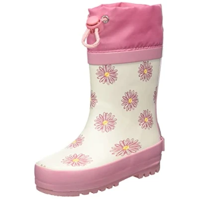 Abbildung von Playshoes Jungen Unisex Kinder Gummistiefel Zugband Regenstiefel, Margariten, 23 EU