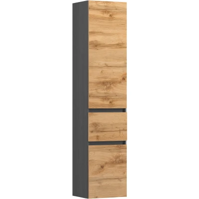 Abbildung von OTTO home Seitenschrank "BOZEN, 40 cm" griffloses Design, Maße (B/T/H): 40/35/180 cm
