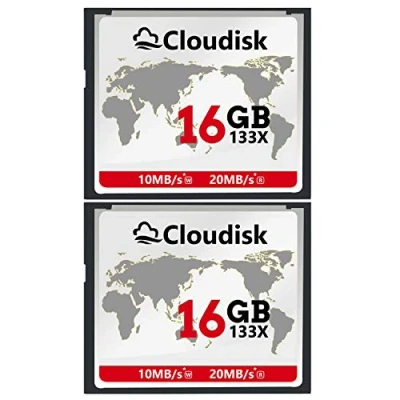 Abbildung von Cloudisk Pack von 2 Compact Flash Card (16GB)