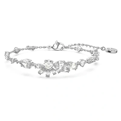 Abbildung von Swarovski GEMA SOFT Armband silvercoloured, Damen, Größe: Medium, Silver coloured