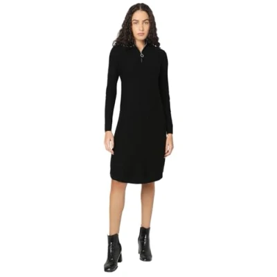 Abbildung von VERO MODA Female Strickkleid VMNANCY Kurzes Kleid