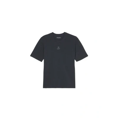 Abbildung von Marc O&#039;Polo Heavy Nachtwäsche Shirt, Herren, Größe: Medium, Dark navy