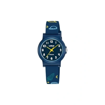 Abbildung von Lorus Mädchen Analog Quarz Uhr mit Silikon Armband RRX43JX9