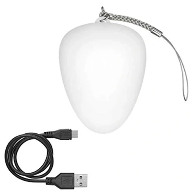 Abbildung von WEDO 205265400 Handtaschenlicht oval, mit Infrarot Sensor, USB Ladegerät, wiederaufladbar, Weiß (white)