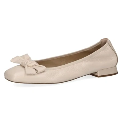 Abbildung von Caprice Klassischer Ballerina, Damen, Größe: 39, Ecru perl deer Schuhe