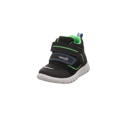 Abbildung von Superfit Jungen Sport7 Mini Sneaker, Schwarz Grün 0000, 27 EU Schmal