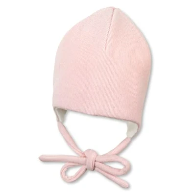 Abbildung von Sterntaler Baby Mädchen Mütze Beanie Rippenoptik, Rosa, 43