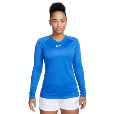 Abbildung von Nike Damen Dri FIT Park First Layer T Shirt, Royal Blue/White, S