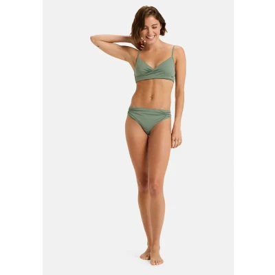 Abbildung von Roxy Classics WRAP Bikinitop, Damen, Größe: Medium, Agave green