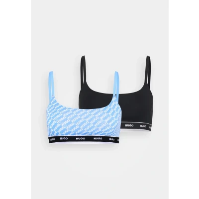 Abbildung von HUGO Bustier, Damen, Größe: XS, Open blue